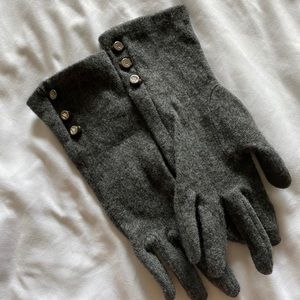Ralph Lauren Small Wool Grey Gloves